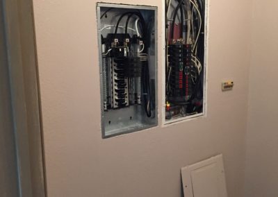 Installation of Circuit Panel for Bath Steam Generator